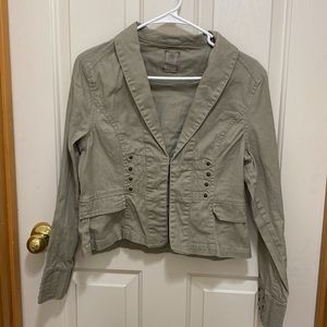 Olive green jacket